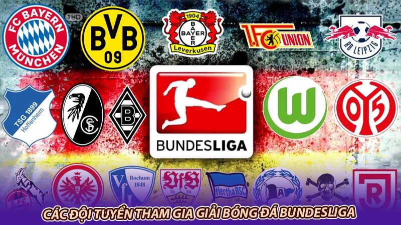 Các đội tuyển tham gia giải bóng đá Bundesliga